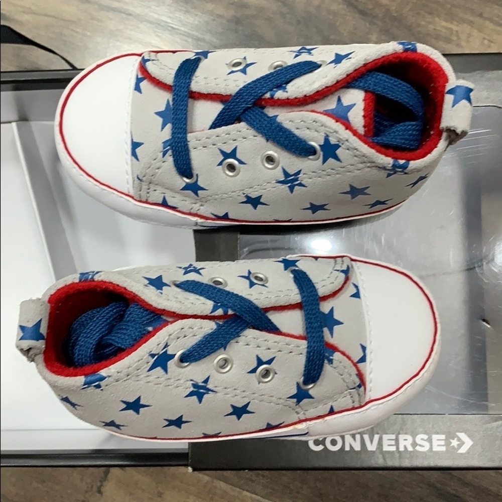 CONVERSE CTAS FIRST STAR HI ASH GREY/COU - Picture 6 of 16